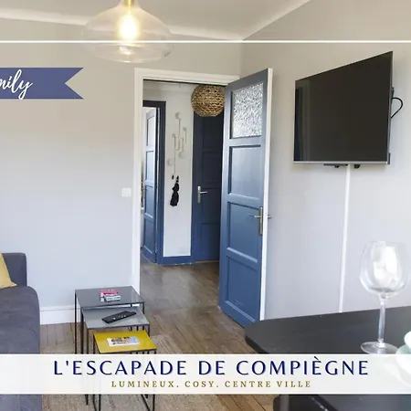 L'escapade De Centre Charmant Компьень